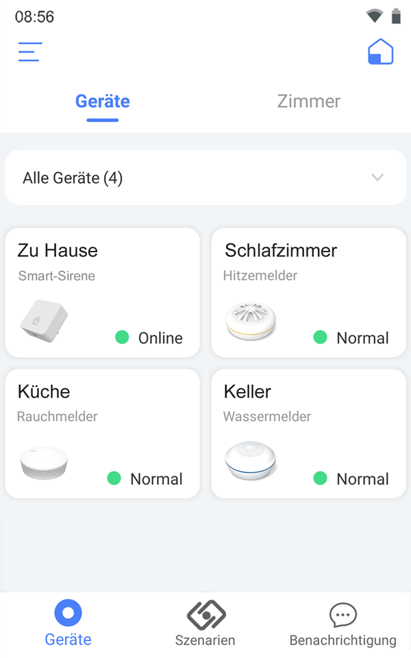 Indexa 10111 Funkrauchmelder RA360F, mit Batterie