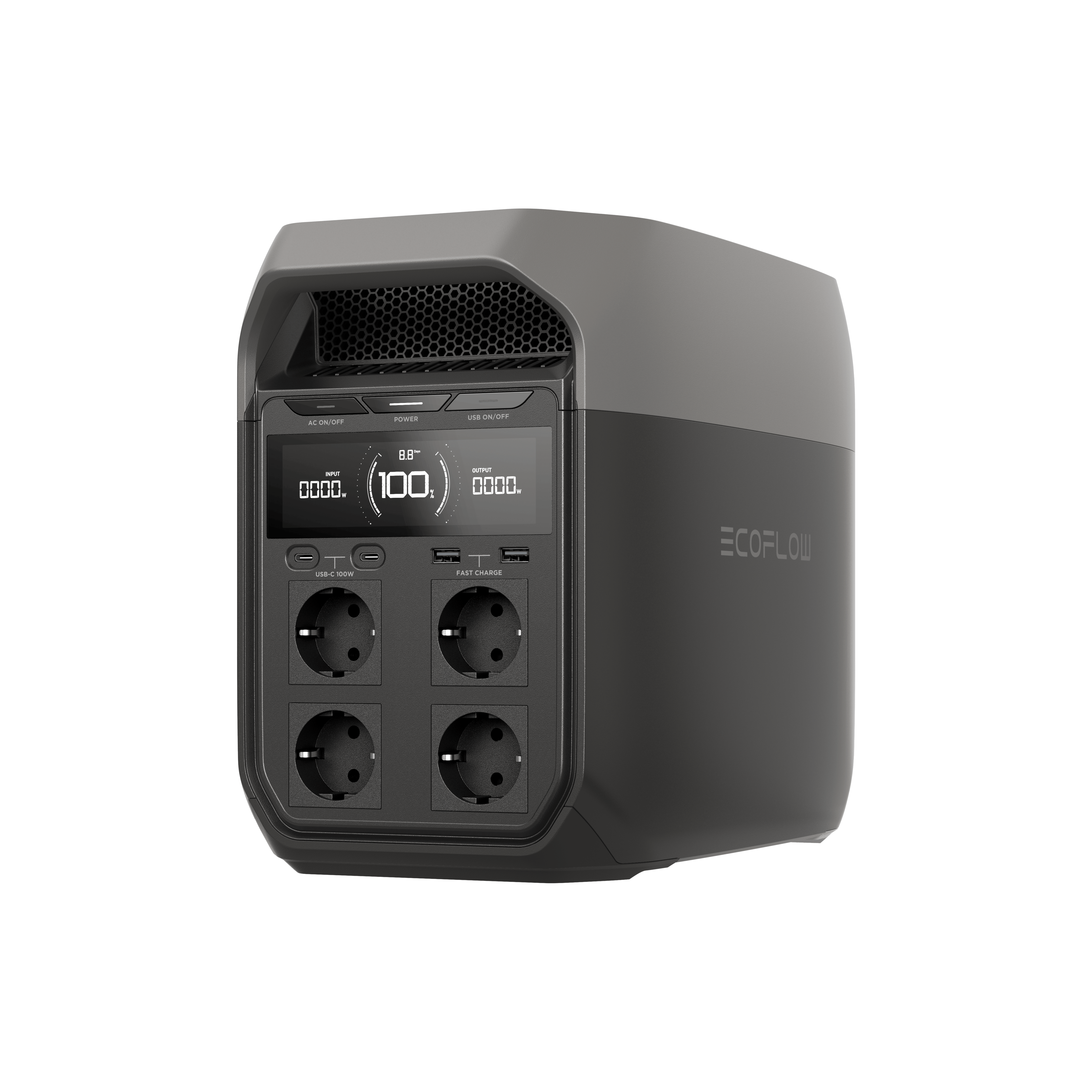 ECOFLOW EFDELTA3-EU Delta 3 Portable Powerstation, 1024 Wh