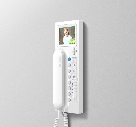 Siedle BTCV 850-03 WH/W Video-Haustelefon Comfort, weiß glänz.