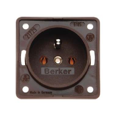 Berker 961852501 Schutzkontakt-Steckdose mit Schutzkontaktstift