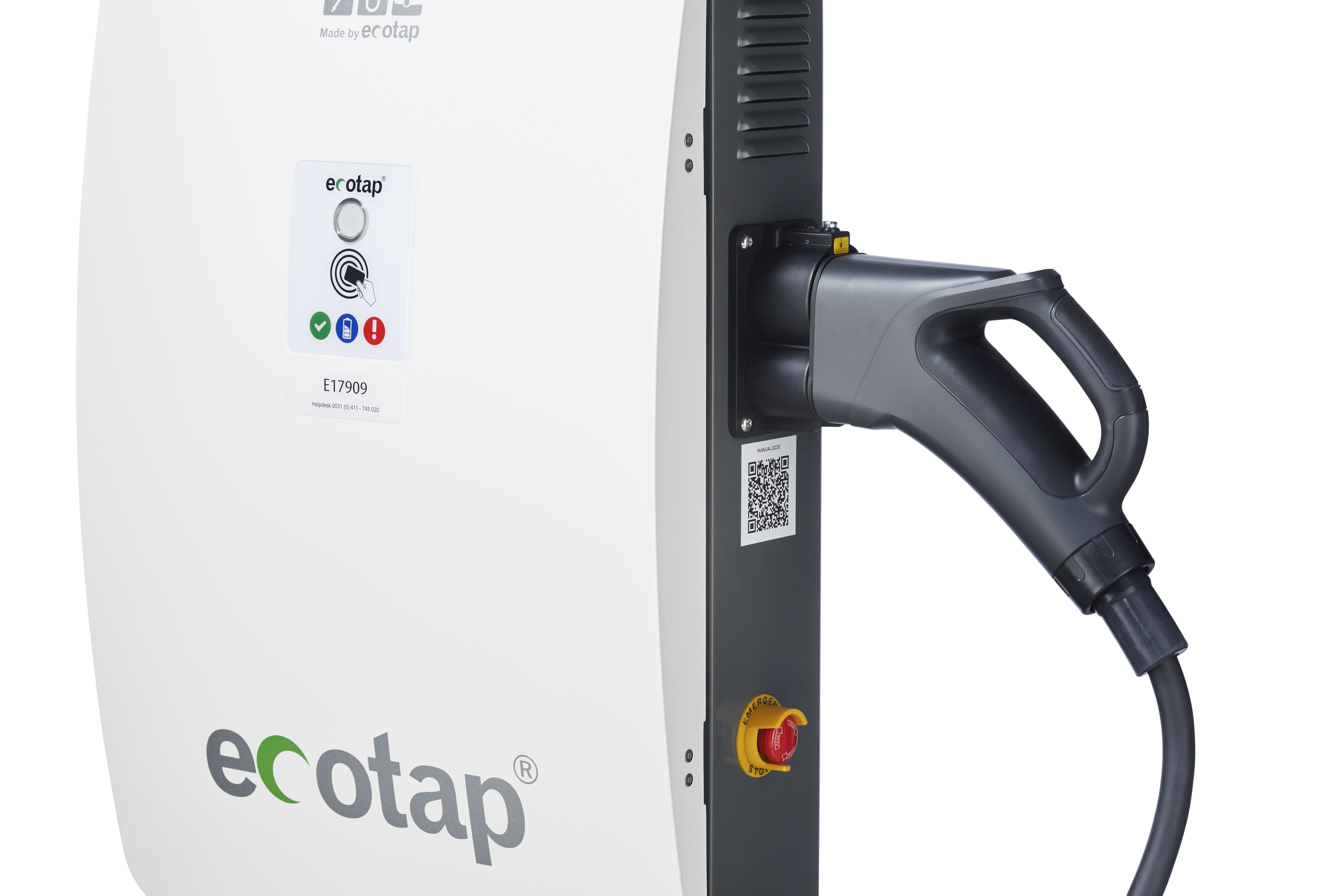 ecotap 80030008 DC Schnellladestation DC30 V2 8 Meter CCS 30kW