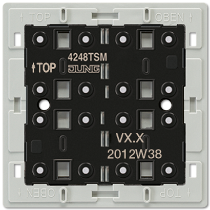 Jung 4248TSM Tastsensor-Modul 24 V AC/DC, 20 mA 4-fach, Mehrdraht, F40