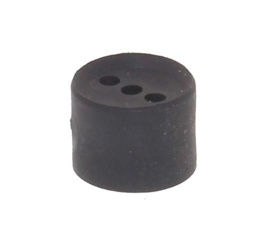 WISKA 10111789 Mehrfachdichtung 16/03/016, IP66, 0,6 bis 1,6 mm, schwarz