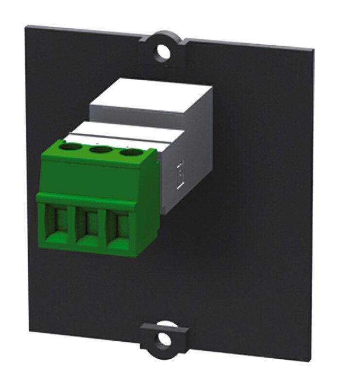 Bachmann 917.091 Custom Modul Rahmen Miniklinke 3,5mm Stereo Schraubklemme