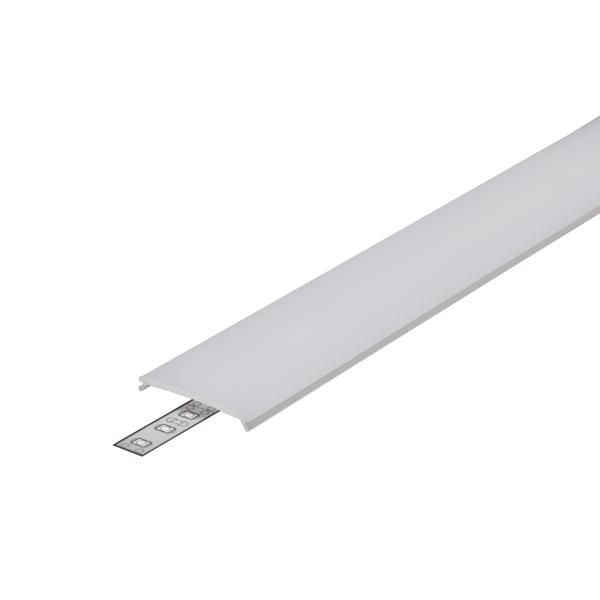 Brumberg 73404070 Segment-Kunststoff-Abdeckung, 100 x 30,3 x 4,3 mm, weiß