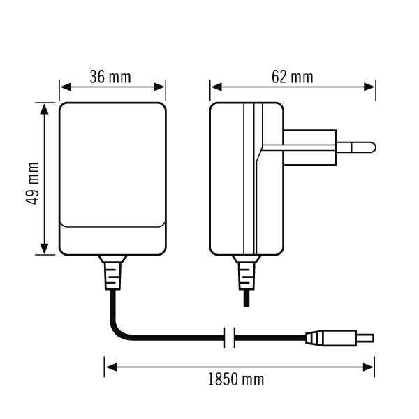 ESYLUX EN10061110 Spannungsversorgung SLP-2 POWER SUPPLY