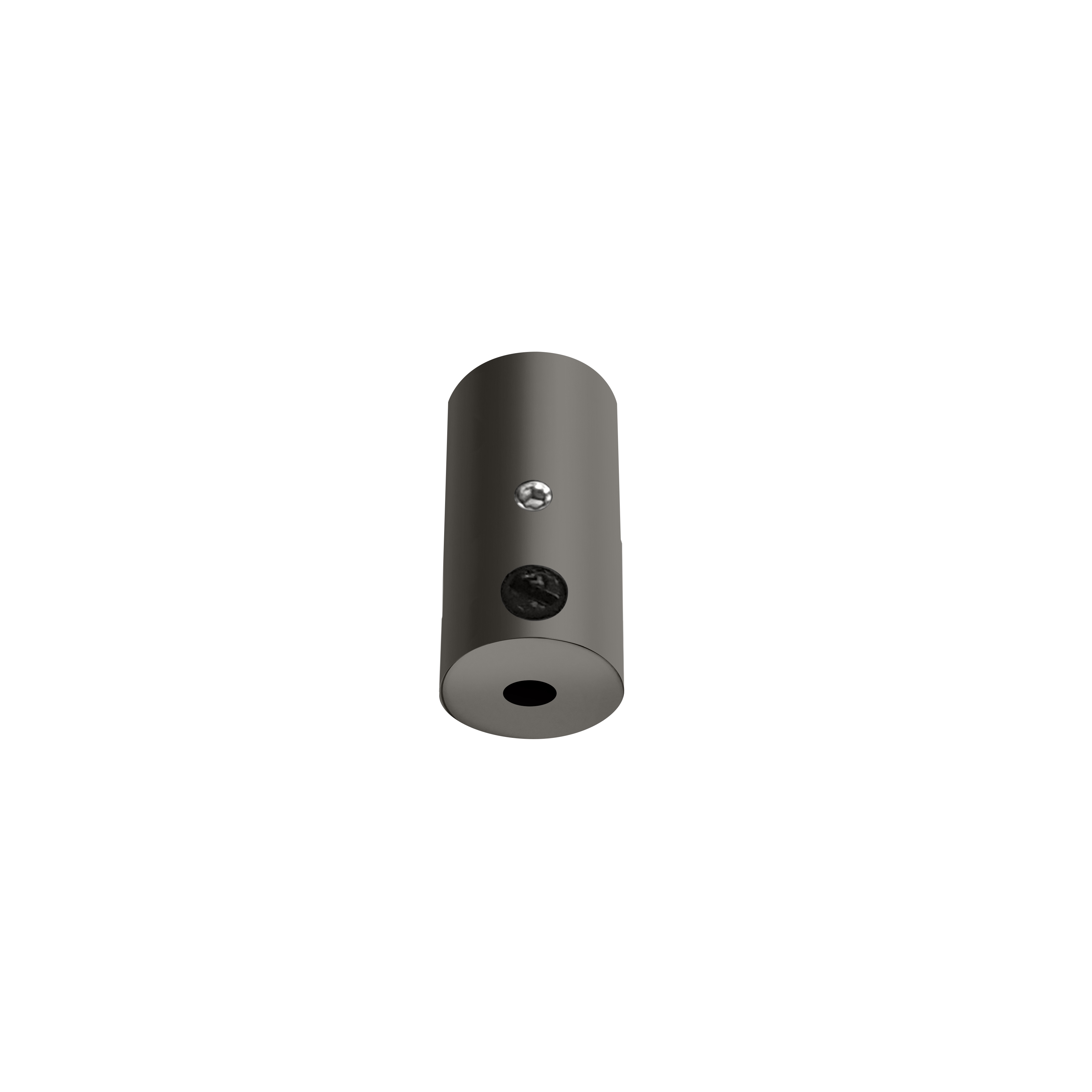 qles DSZ6050 Decken-Stick mit Zugentlastung, für Merten D-Life, Nickelmetallic, Metall