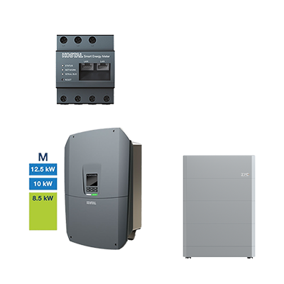 Kostal / ZYC Energy E24-PV-SET2-ZK-M-9.6 PV-Paket Kostal Plenticore G3 M 8,5 - 12,5kW + Speichersystem 9,6 kWh + Smartmeter