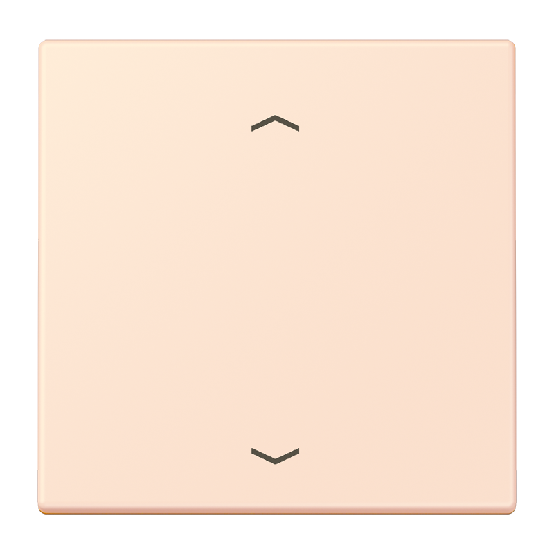 Jung LC990P226 Wippe 1-fach, mit Pfeilsymbolen, Les Couleurs® 32082, orange pâle