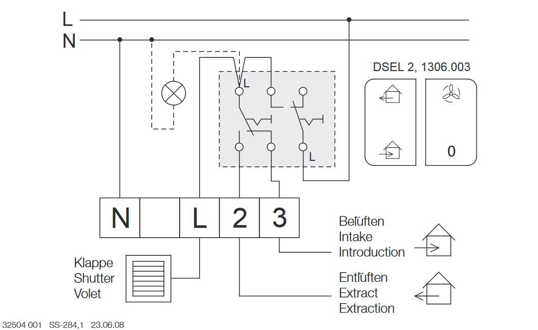 Helios MiniVent HVR 150/2 RE UP- Wand- und Fensterlüfter