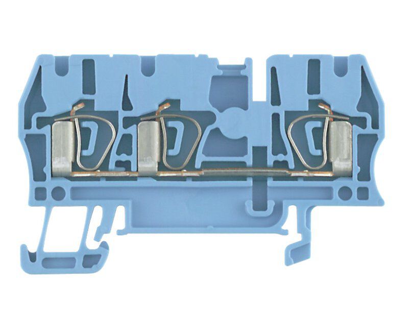 Weidmüller ZDU 2.5/3AN BL Durchgangs-Reihenklemme 2.5 mm², Z-Reihe