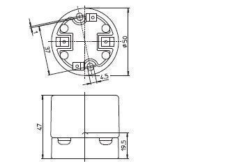 Houben 534835 E27-Fassung Porzellan
