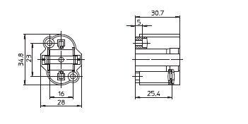 Houben 108898 G23-Aufbaufassung