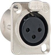 Gira 003600 XLR D-Serie Flanschbuchse 3-polig, Zubehör