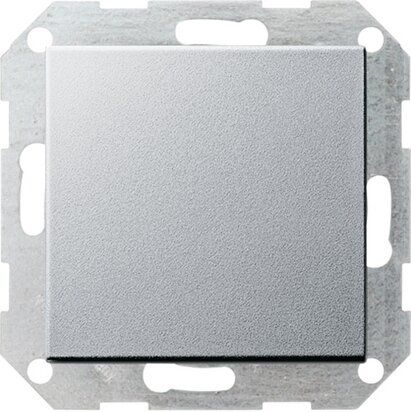 Gira 210426 CO₂-Sensor Luftfeuchteregler und Raumtemperaturregler für KNX , System 55, Farbe alu
