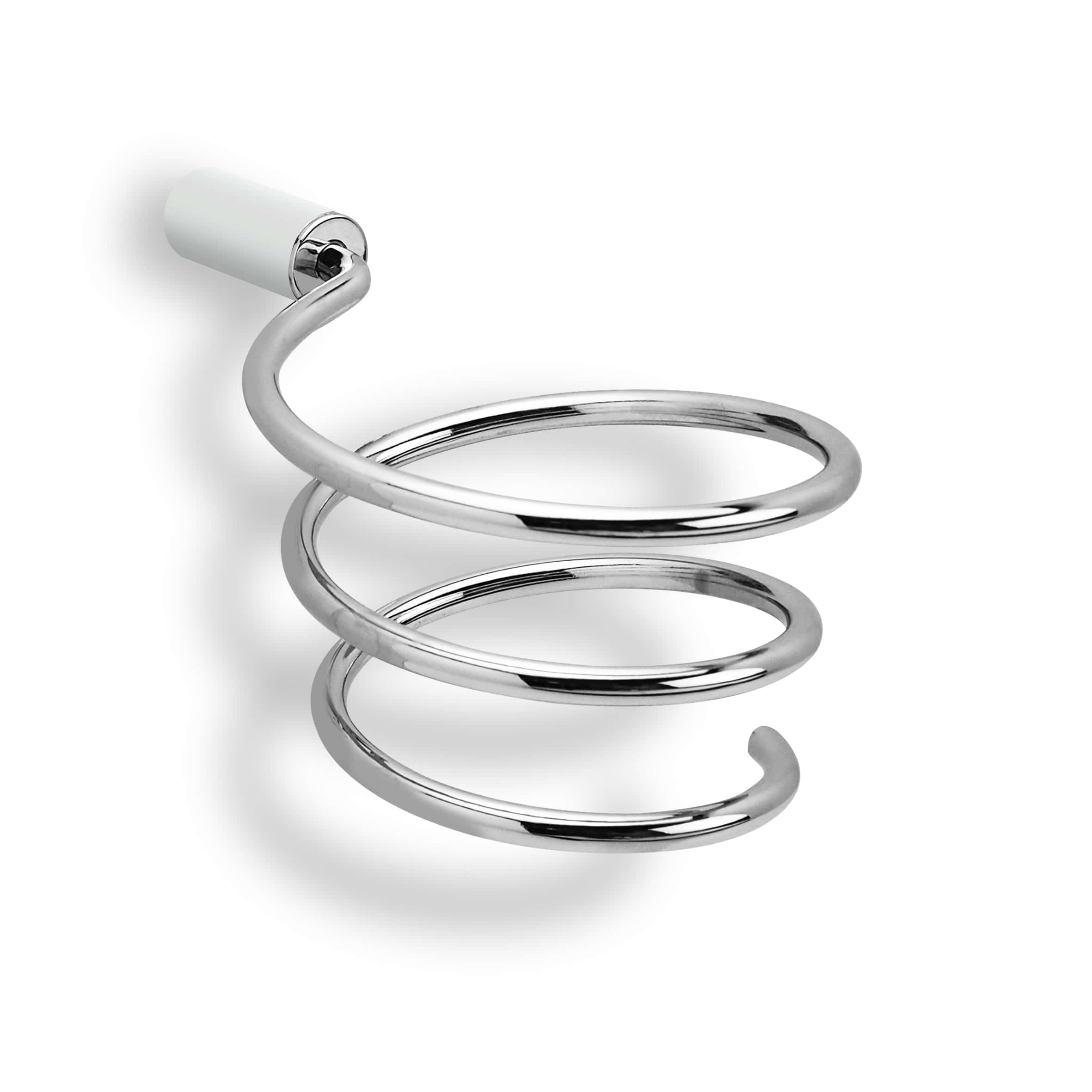 qles FBGD0625 Föhnhalter-Spirale Direktanschluss, für Merten System-M, Aktivweiß glänzend, brillant