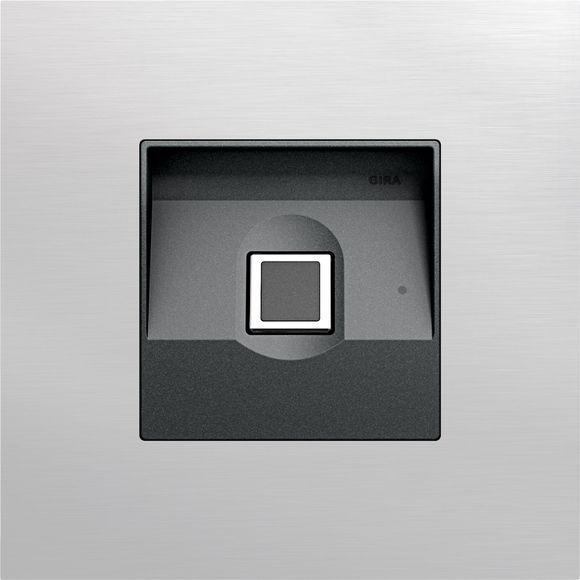 Gira 5551916 Keyless In Fingerprintmodul, System 106, Aluminium eloxiert