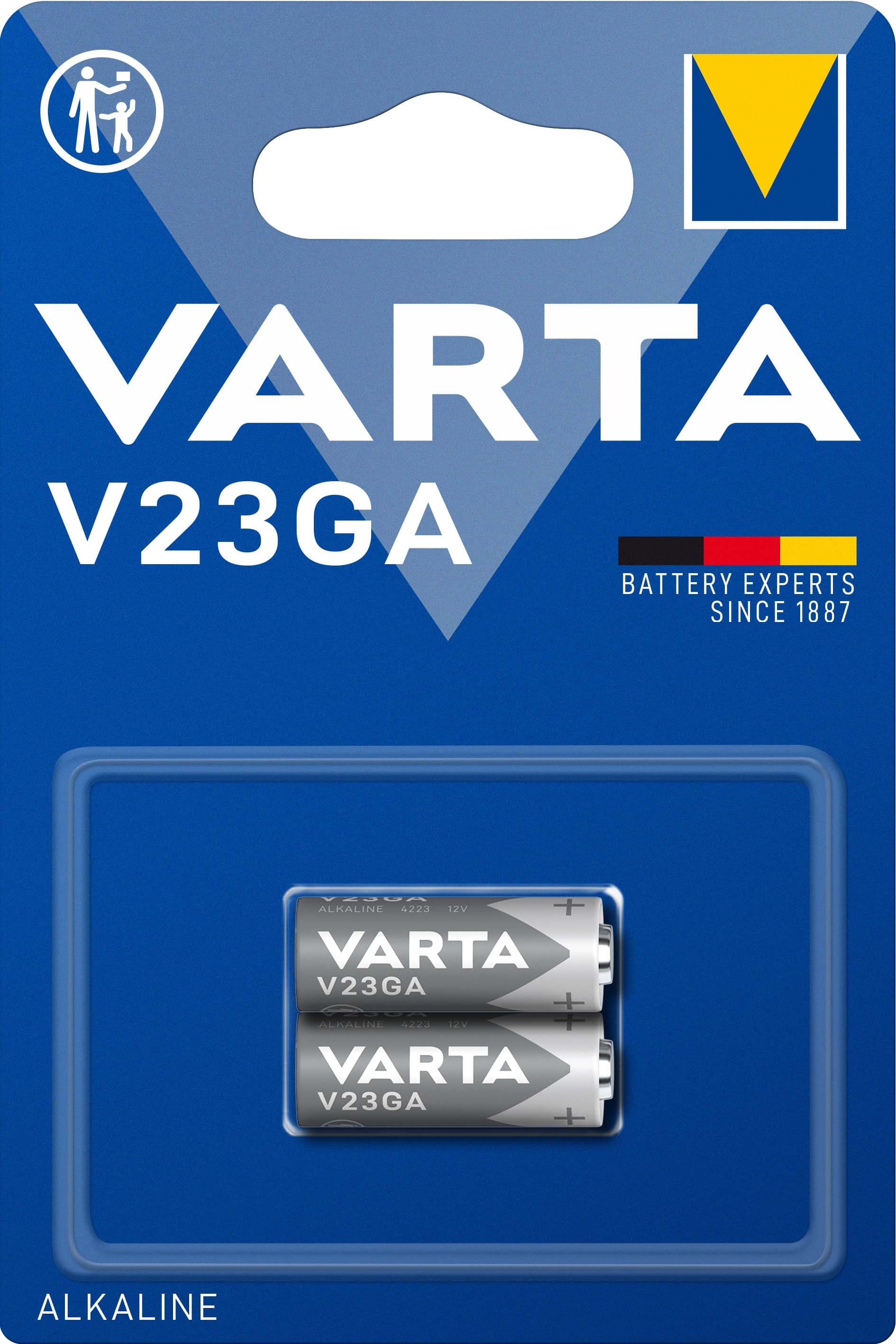 Varta Professional V23GA Knopfzellen-Batterien 12V 52mAh 2-Stück