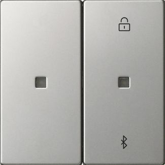 Gira 5381600 S3000 Jalousie- und Schaltuhr BT, System 55, Edelstahl