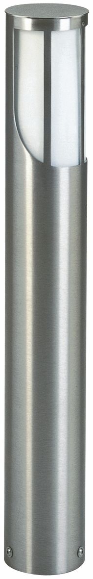 Albert 692265 Edelstahl-Pollerleuchte, Höhe 0,7m, E27