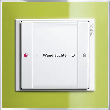 Gira 5331100 Funk-Wandsender 1-fach komplett, System 55