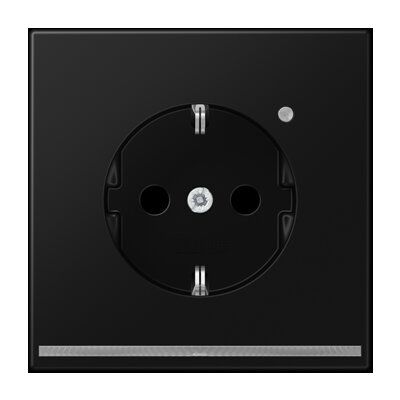 Jung LS 1520-O SWM LNW Schutzkontakt-Steckdose m. Orientierungslicht u. Sensor