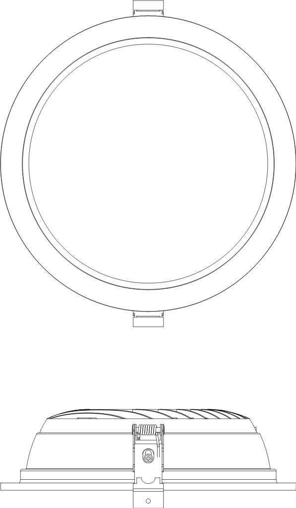Ledvance 4099854490989 DOWNLIGHT COMFORT OPAL D200 P 30W MS 940 OP, weiß