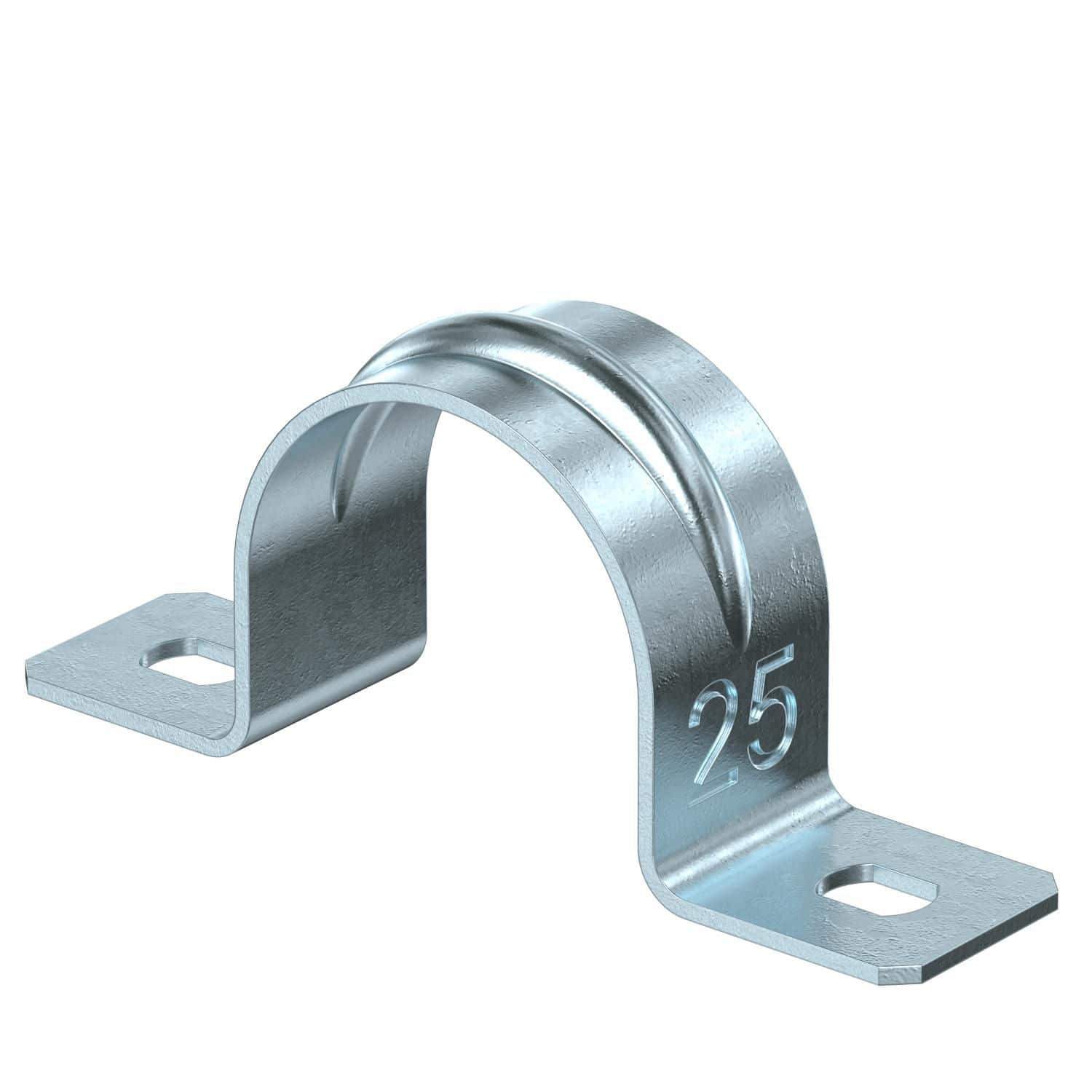 OBO Bettermann 605 25 G Befestigungsschelle, Rohrschelle, für 25mm