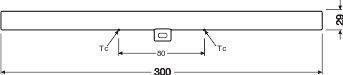 Ledvance 4058075607019 LEDinestra®, 200 °, 3,1 W, 827, 275 lm, S14d, dimmbar