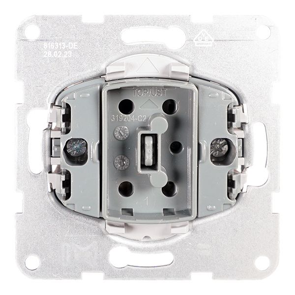 HHG Panasonic WDTM01059NC-EU1 Plus 55 Kreuzschalter Einsatz, grau