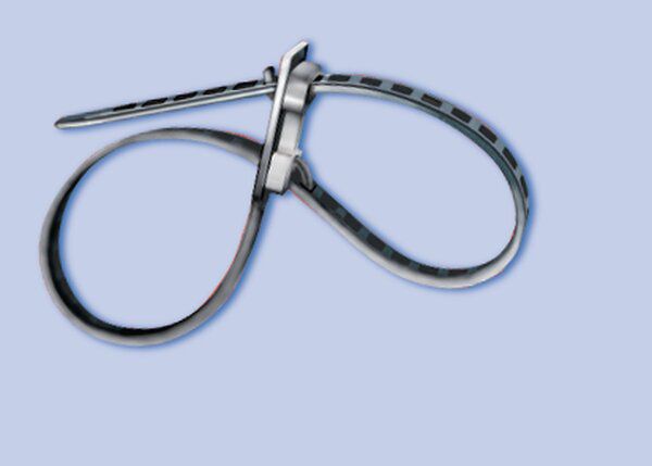 HellermannTyton 115-28898 Lösbarer Softbinder SOFTFIX XXL 880x28 mm, (1 Stk. = 1 VPE á 3 Stk.)