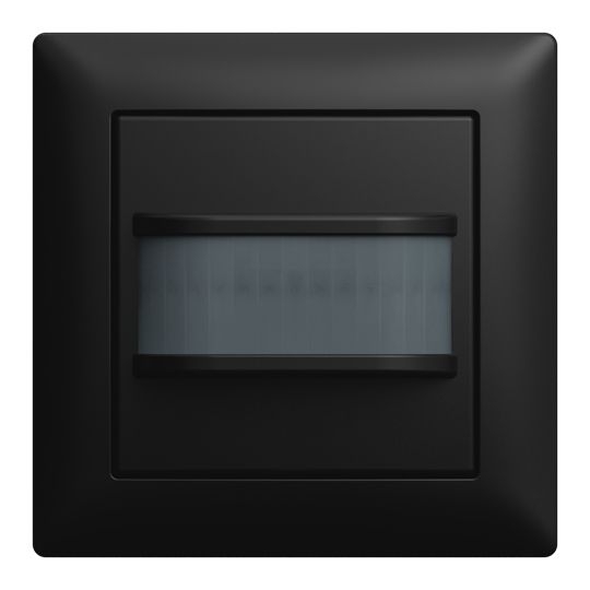 Busch-Jaeger 62762 UJ-915-WL Busch-Wächter® 180 flex, Wireless Komplettset mit Komfort-Sensor Selectlinse und Relais-Einsatz, Busch-balance SI, schwarz matt