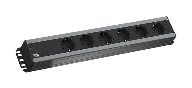 Bachmann 300.000 Handwerkerleiste 6x CEE7/3 Strom 2,0m CEE7/7