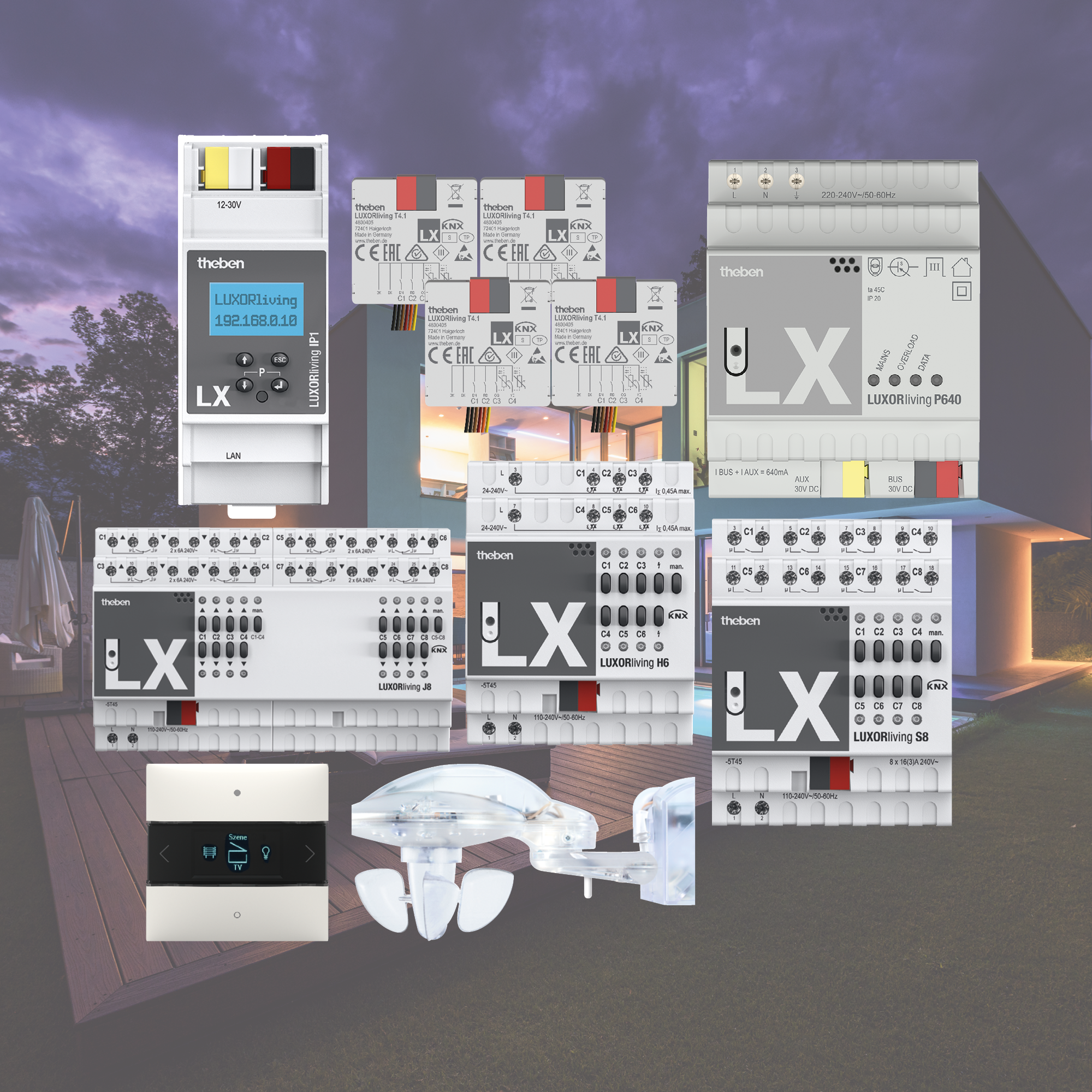 Theben LUXORliving Starter-Set XL "Climate"