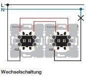 Berker 387603 Drehschalter, Aus/Wechsel, Serie 1930/Glas/R.classic