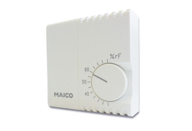 Maico HY 230 Hygrostat zur Steuerung von Lüftungssystemen in Abhängigkeit der relativen Luftfeuchte, Bedienelement außenliegend
