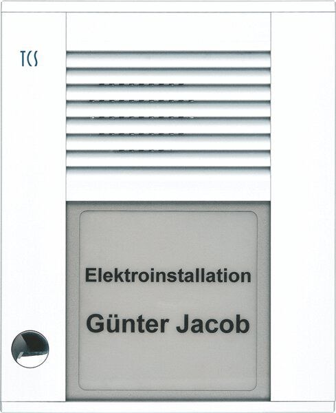 TCS PDS01-WS/04 Außenstation Sprechanlage Aufputz für 1 WE