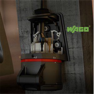 Walther FW110506CC NEO CEE-Wandsteckdose mit Käfigzugfeder, 16A, 5P, 6h, IP54