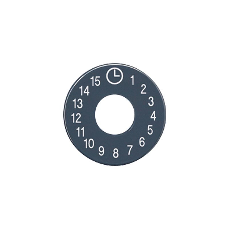 Jung SKS11015 Skalenscheibe, Symbole 1...15, anthrazit