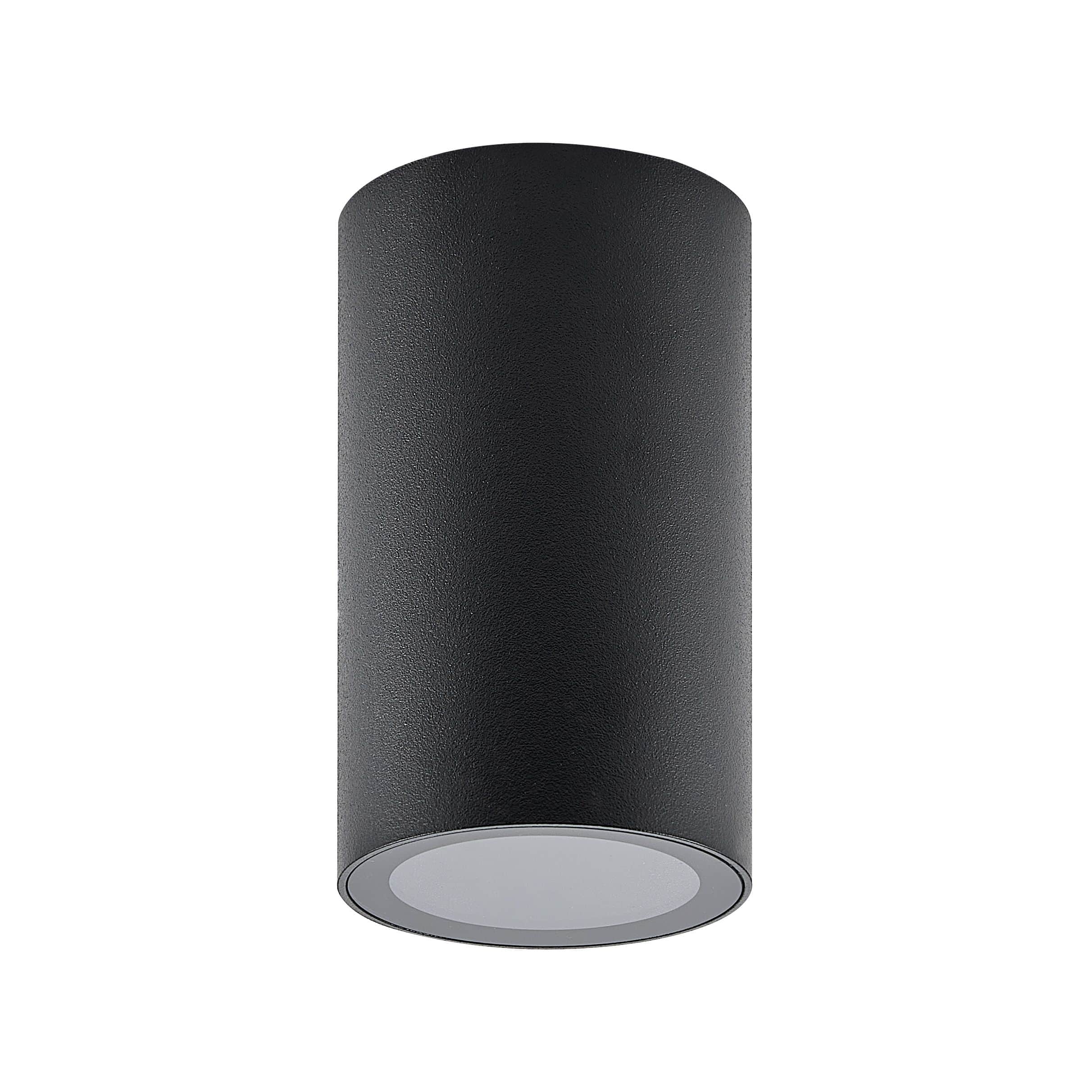 Deko-Light 348244 Deckenaufbauleuchte, Can IP44, 1x 7,5 W GU10, 220-240 V/AC, 50 / 60 Hz, IP 44, schwarz