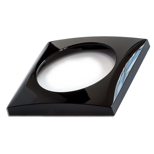 Berker 918272510 Rahmen 1-fach, Integro Flow, schwarz glänzend