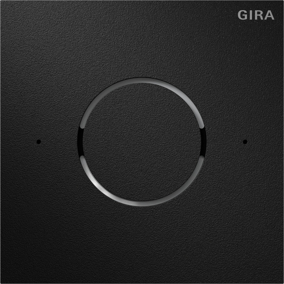 Gira 5592925 Sprachmodul IP, System 106, Schwarz matt (lackiert)