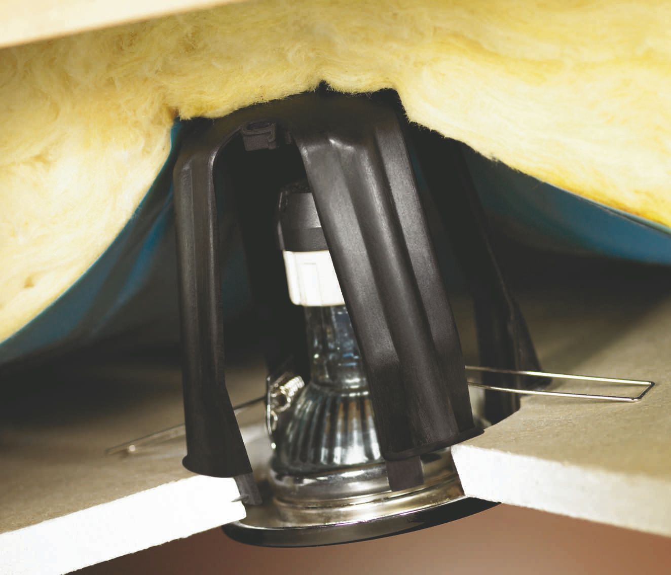 HellermannTyton 148-00076 Deckenabstandhalter für Einbaustrahler 62-90mm