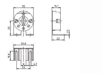 Houben 101793 G13-Aufbaufassung