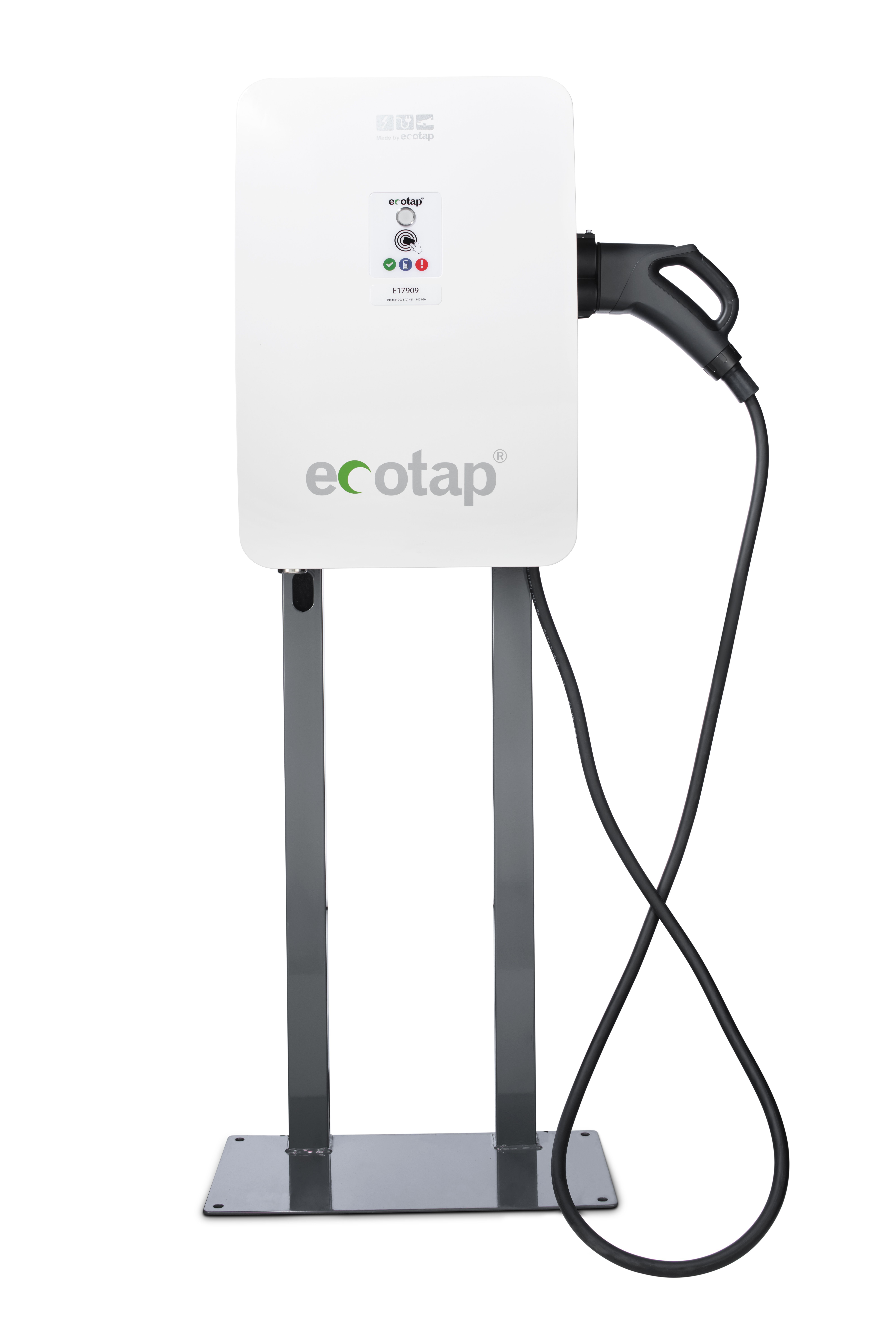 ecotap 80030008 DC Schnellladestation DC30 V2 8 Meter CCS 30kW