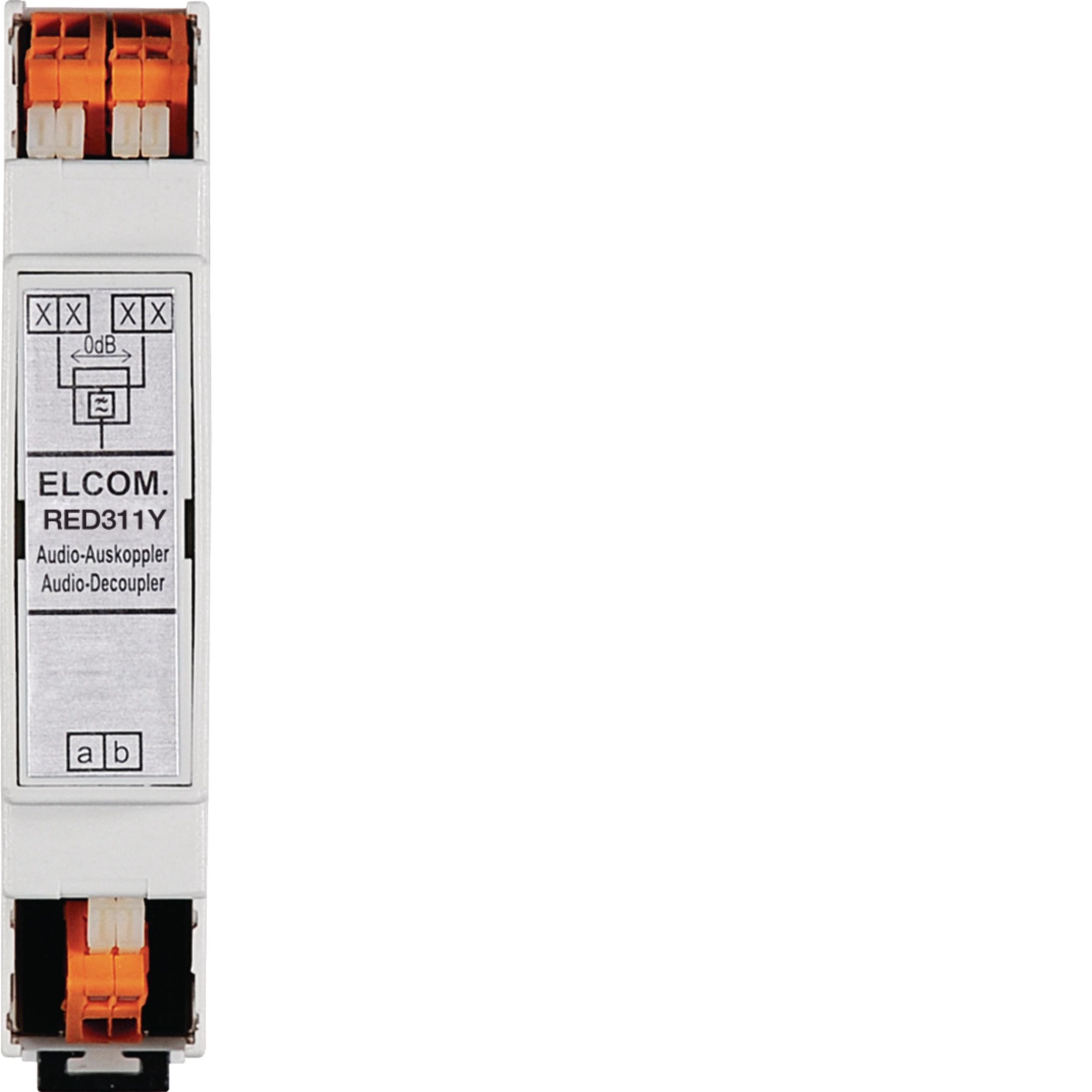 Elcom RED311Y Auskoppler, REG, 2-Draht, lichtgrau