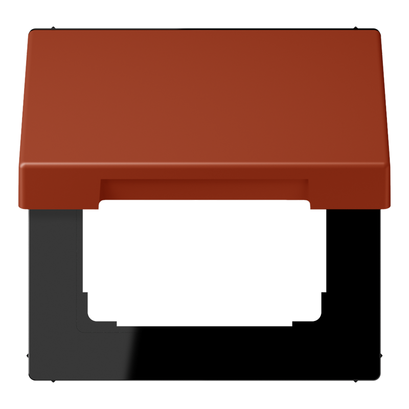 Jung LC990BFKL232 Klappdeckel mit Rückstellfeder, Les Couleurs® 32110, l'ocre rouge