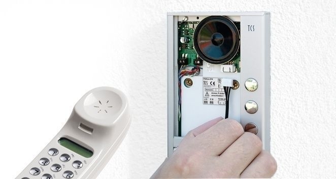 TCS PUK05/1-EN PUK Außenstation Sprechanlage Unterputz für 5 WE