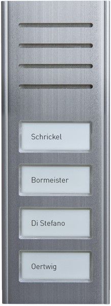 TCS PSX2340-0000 1 Außenstation, Serie ASX, mit 4 TASTA Audio für 4 WE