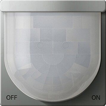 Gira 2041600 Bewegungsmelderaufsatz 2,20 m Standard für KNX, System 55, Edelstahl(lackiert)